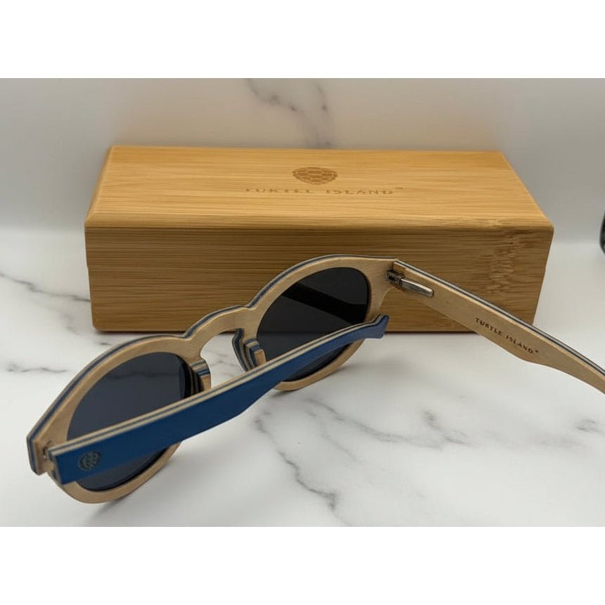 Ocean Lume - wooden sunglasses | Turtle Island Atelier