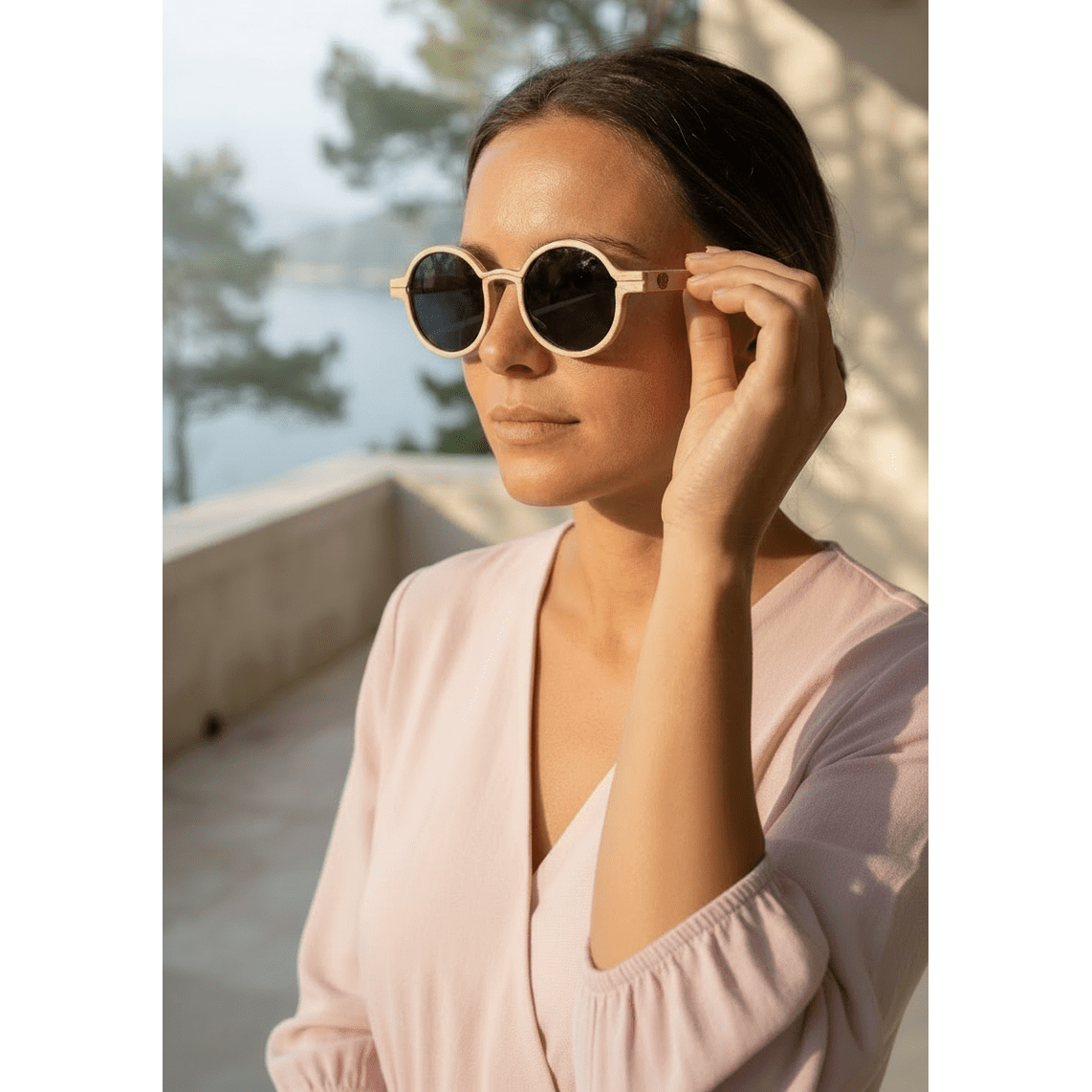 Olive Oak - wooden sunglasses | Turtle Island Atelier