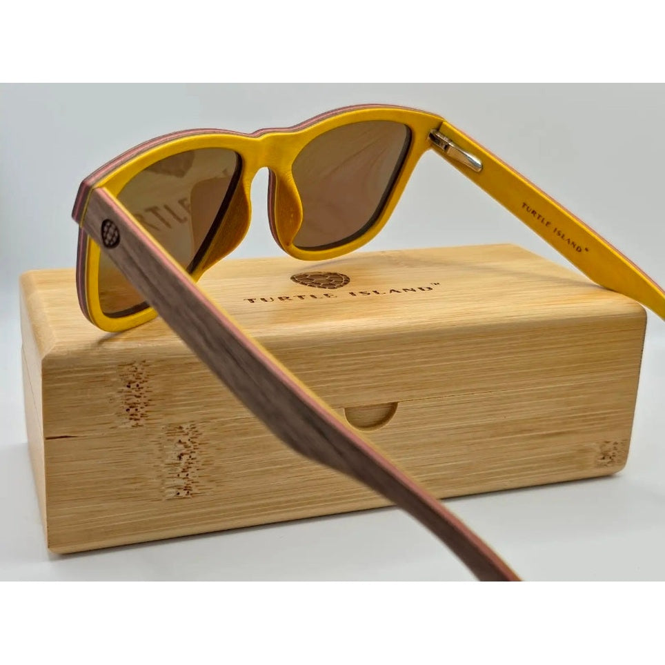 Solaris - wooden sunglasses | Turtle Island Atelier
