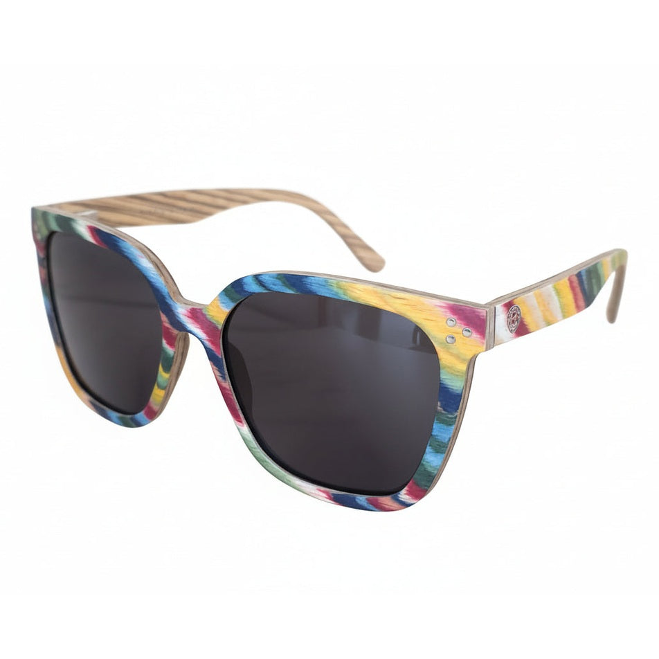 Waves Ocean - wooden sunglasses | Turtle Island Atelier
