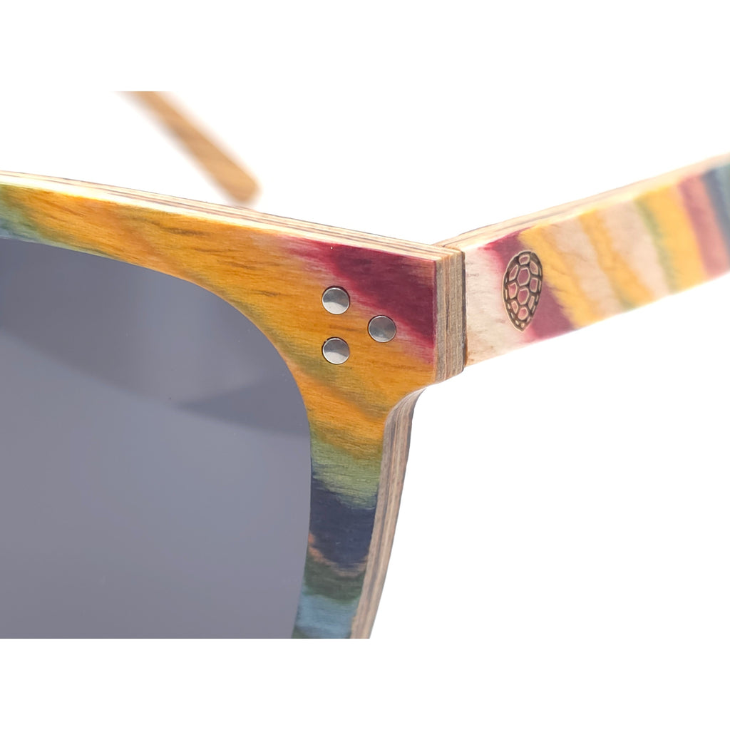 Waves Ocean - wooden sunglasses | Turtle Island Atelier