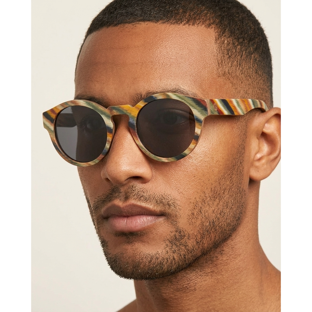 Waves - Tide Edition - wooden sunglasses | Turtle Island Atelier