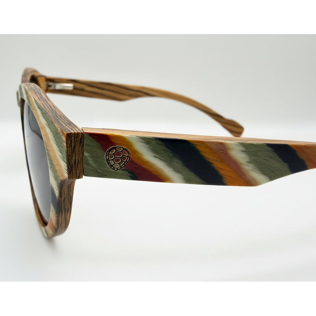 Waves - Tide Edition - wooden sunglasses | Turtle Island Atelier